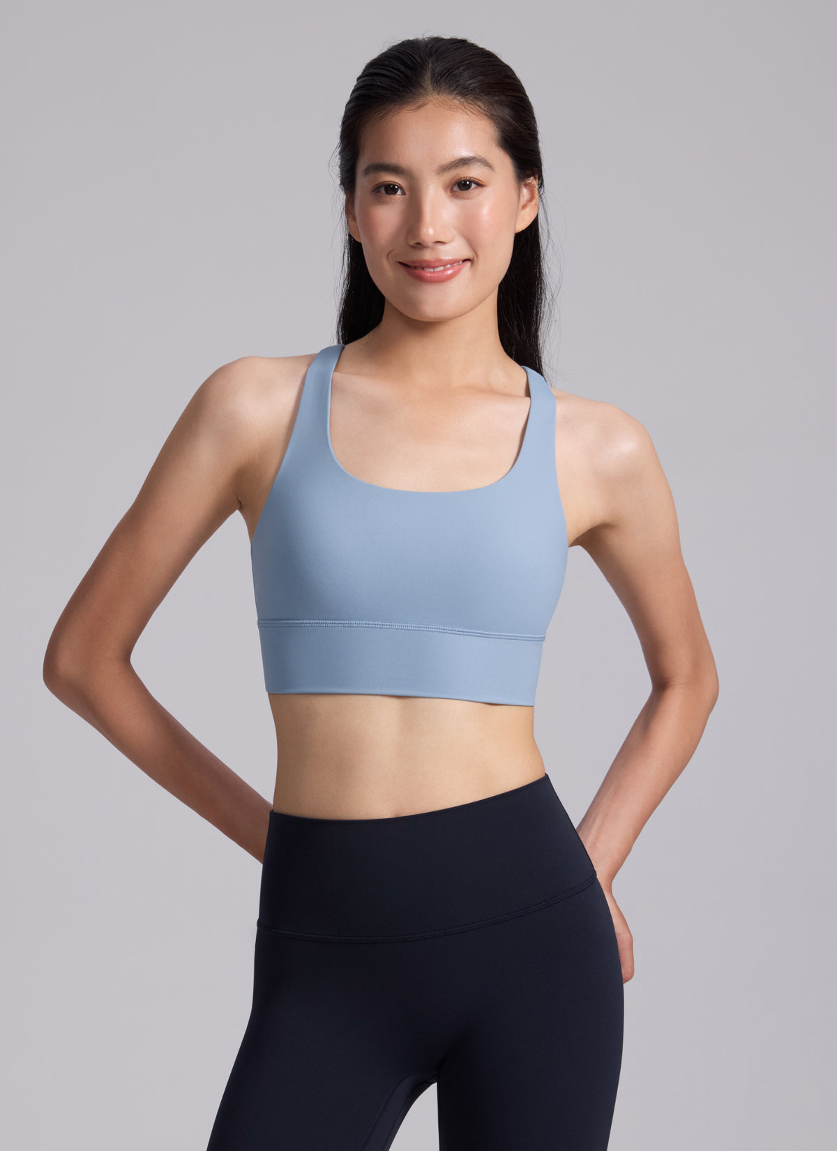 Nakedfeel Longline Cross Back Bra | Asia Fit